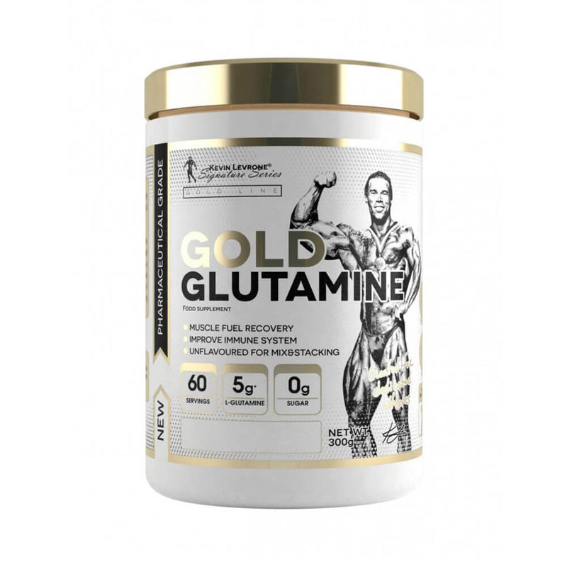 Aminoacizi | Gold Glutamina, 300g, pudra, Kevin Levrone, Supliment pentru refacere 0