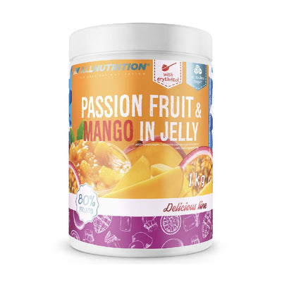 Alimente & Gustari | Passion Fruit & Mango in Jelly, 1kg, Allnutrition, Gem fara zahar 0