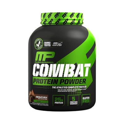 Suplimente antrenament | Combat Protein Powder 1.8kg, pudra, Muscle Pharm, Amestec proteic 0