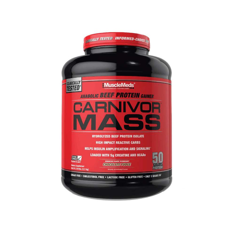 Proteine | Carnivor Mass 2.6kg, pudra, MuscleMeds, Mix pentru crestere masa musculara 0