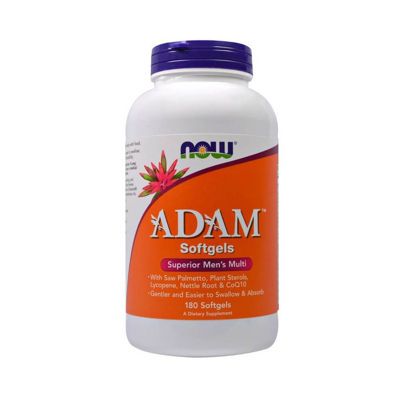 Stimulente hormonale | Adam 180 capsule moi, Now Foods, Supliment alimentar pentru barbati 0