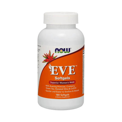 Vitamine si minerale | Eve 180 capsule moi, Now Foods, Complex de vitamine si minerale pentru femei 0