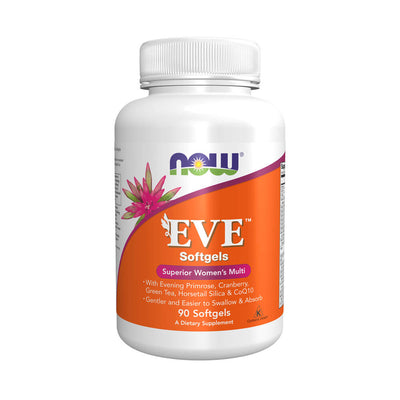 Vitamine si minerale | Eve 90 capsule moi, Now Foods, Complex de vitamine si minerale pentru femei 0