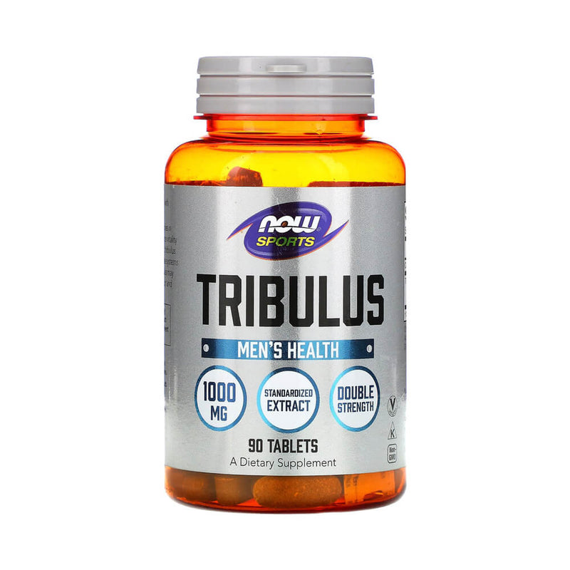 Cresterea masei musculare | Tribulus 1000mg, 90 tablete, Now Foods, Supliment stimulator hormonal 0