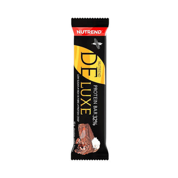 Alimente & Gustari | Baton Proteic Deluxe 32%, 60g, Nutrend, Continut scazut de zahar 0