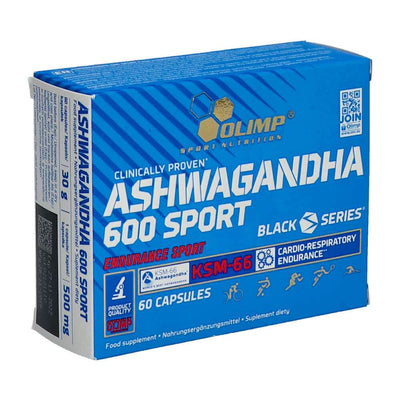 Stimulente hormonale | Ashwagandha 600 Sport, 60 capsule, Olimp Sport Nutrition, Supliment alimentar pentru sanatate 0