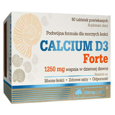 Suplimente pentru oase si articulatii | Calciu D3 Forte 60 capsule, Olimp Sport Nutrition, Supliment alimentar pentru sanatate 0
