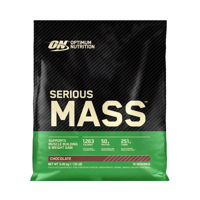 Suplimente antrenament | Serious Mass 5,4kg, pudra, Optimum Nutrition, Mix pentru crestere masa musculara 0
