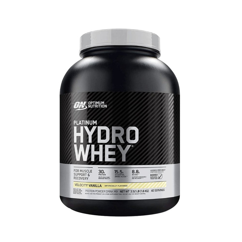 Proteine | Platinum HydroWhey pudra, 1.6kg, Optimum Nutrition, Hidrolizat proteic din zer 0