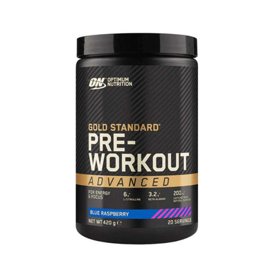 Pre-workout | Gold Standard Pre-Workout Advanced, pudra, 420g, Optimum Nutrition, Supliment alimentar cu cofeina 0