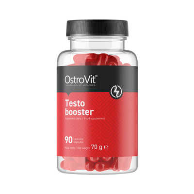 Cresterea masei musculare | Testo Booster 90 capsule, Ostrovit, Supliment stimulator hormonal 1