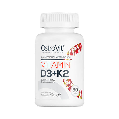 Suplimente pentru oase si articulatii | Vitamina D3 + K2 90 tablete, Ostrovit, Supliment alimentar pentru imunitate si sanatate 0