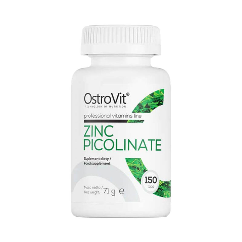 Stimulente hormonale | Picolinat de Zinc 150 tablete, Ostrovit, Supliment alimentar pentru sanatate 0