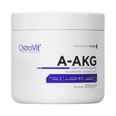 Aminoacizi | A-AKG Arginina, 200g, pudra, Ostrovit, Oxid nitric 0