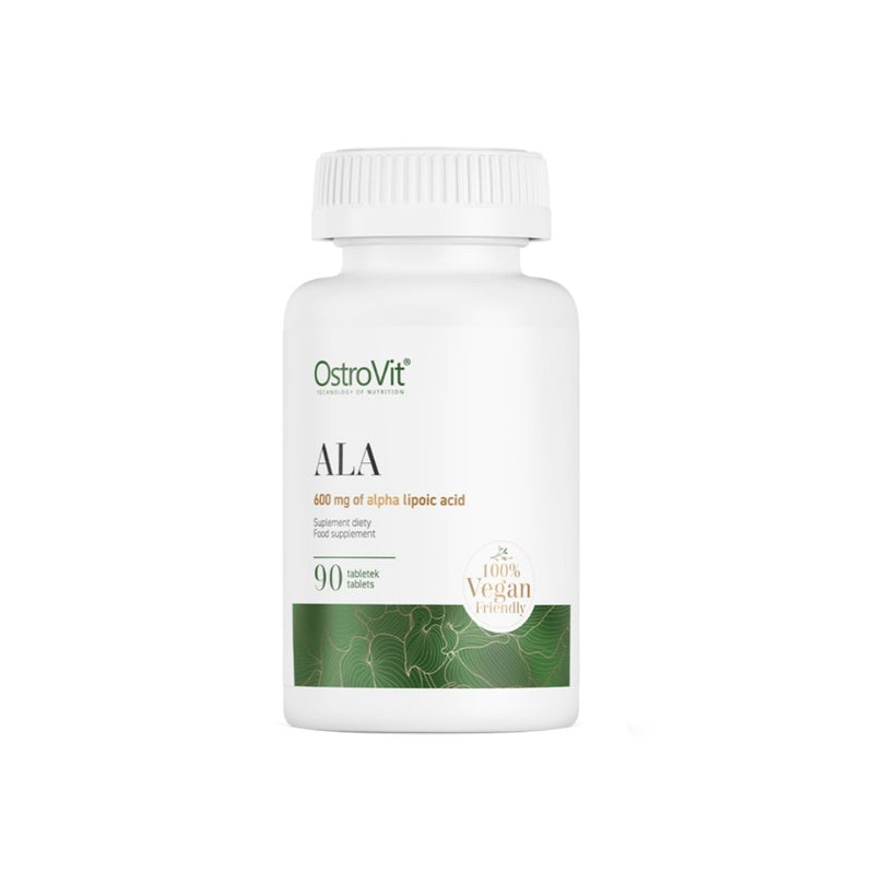 Slabire & Ardere grasimi | ALA 600mg, 90 tablete, Ostrovit, Supliment antioxidanti sportivi 0