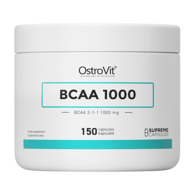 Aminoacizi | BCAA 2-1-1 1000mg, 150 capsule, Ostrovit, Aminoacizi cu catena ramificata 0
