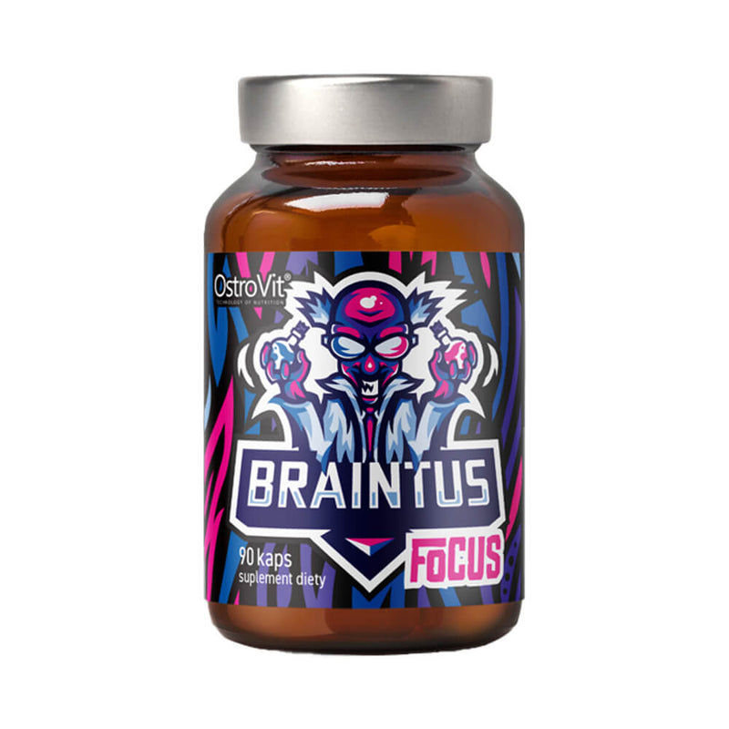 Stimulatoare focus | Braintus Focus 90 capsule, Ostrovit, Supliment alimentar pentru memorie si concentrare 0
