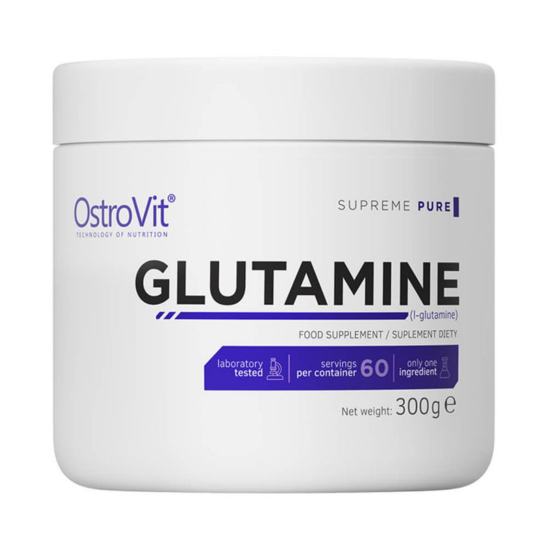 Aminoacizi | Glutamina, 300g, pudra, Ostrovit, Supliment pentru refacere, puritate inalta 0