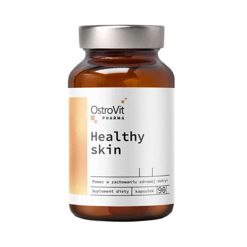 Colagen | Healthy Skin 90 capsule, Ostrovit, Supliment alimentar pentru oase, par, unghii si piele 0