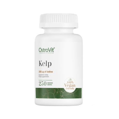 Stimulente hormonale | Kelp (Iod) 250 tablete, Ostrovit, Supliment alimentar pentru glanda tiroida 0