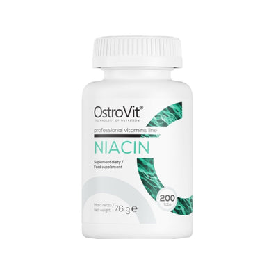 Vitamine si minerale | Niacina 16mg, 200 tablete, Ostrovit, Supliment alimentar pentru sanatate 0