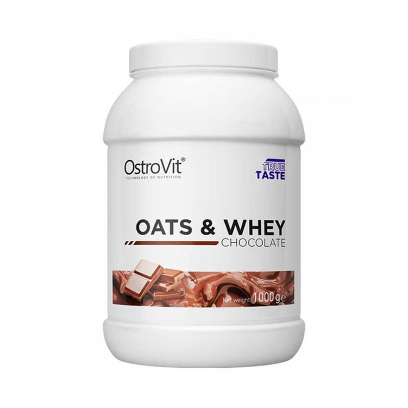 Suplimente antrenament | Ovaz & Proteina Oats & Whey 1kg, pudra, Ostrovit, Fara zahar adaugat 0