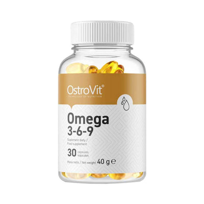 Acizi grasi Omega | Omega 3-6-9 400mg, 30 capsule moi, Ostrovit, Acizi grasi 0
