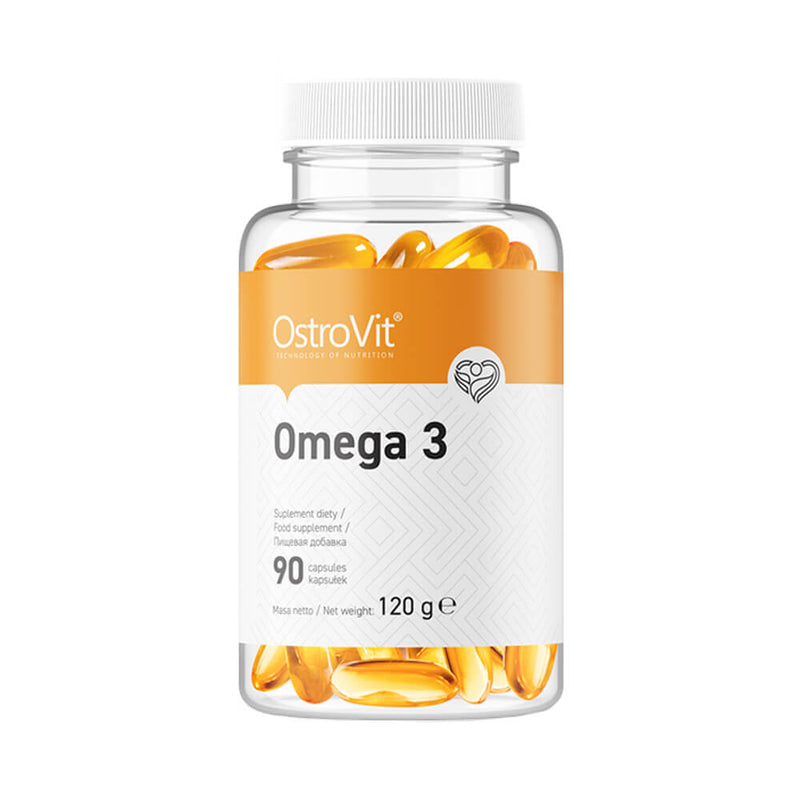 Acizi grasi Omega | Omega 3 1000mg, 90 capsule moi, Ostrovit, Acizi grasi din ulei de peste 0