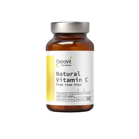 Suplimente pentru oase si articulatii | Vitamina C Naturala din macese 30 capsule, Ostrovit, Supliment antioxidanti pentru imunitate 0