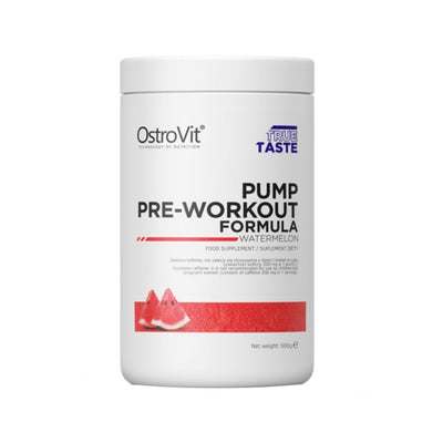 Pre-workout | Pump, pudra, 500g, Ostrovit, Supliment alimentar pre-workout cu cofeina 0
