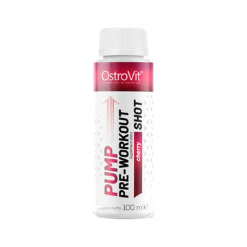 Pre-workout | Pump Pre-Workout Shot 100ml, Ostrovit, Supliment alimentar pre-workout cu cofeina 0