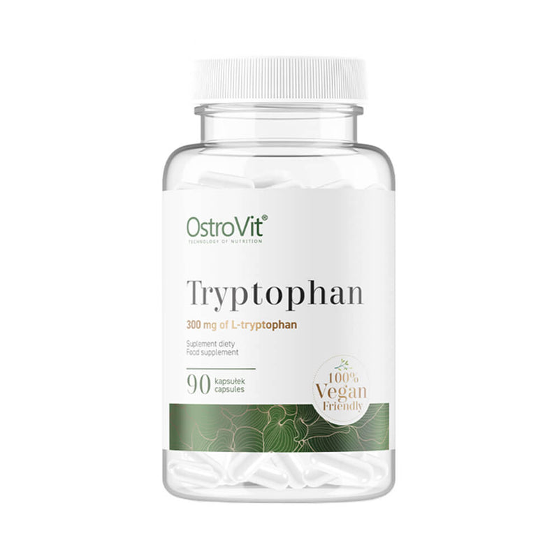 Aminoacizi | Triptofan VEGE, 300mg, 90 capsule, Ostrovit, Supliment alimentar 0