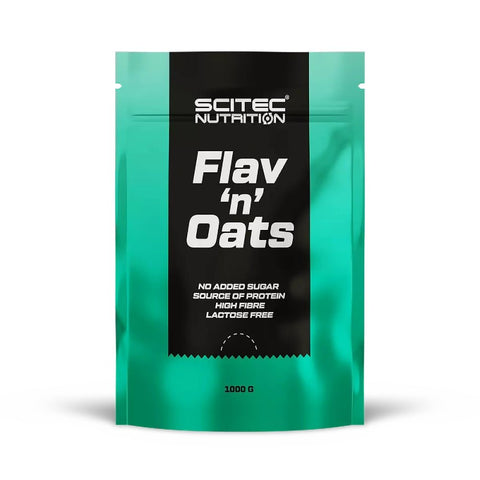 Ovaz instant | Flav 'N' Oats, pudra, 1kg, Scitec Nutrition, Ovaz pentru mic dejun 0