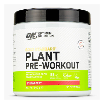 Pre-workout | Plant pre-workout, 240g, pudra, Optimum Nutrition, Pre-workout din plante, Cu adaos de cofeina 0