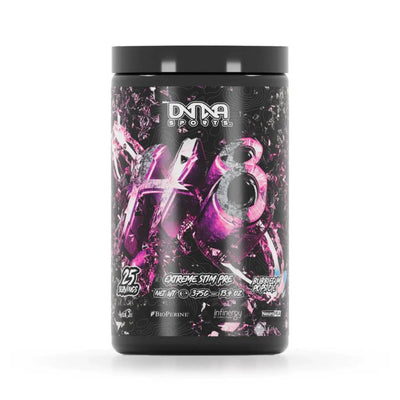 undefined | H8 Pre-workout pudra, 375g, DNA Sports, Supliment alimentar pre-antrenament 0
