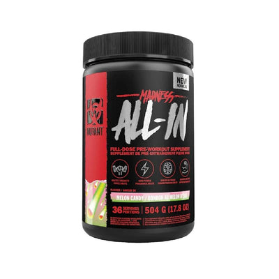 Pre-workout | Madness All-in, pudra, 504g, Mutant, Supliment alimentar pre-workout 0