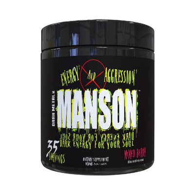 Insane Labz | Manson, pudra, 260,9g, Insane Labz, Supliment alimentar pre-workout 0