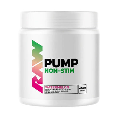 Pre-workout | Pump Non-Stim, pudra, 470g, Raw Nutrition, Supliment alimentar pentru pompare 0