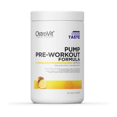 Pre-workout | Pump, pudra, 500g, Ostrovit, Supliment alimentar pre-workout cu cofeina 1