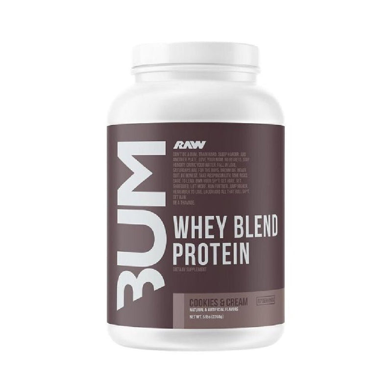 Blenduri proteice | CBUM Whey Blend Protein, pudra, 2,26kg, Raw Nutrition, Blend proteic din zer 0