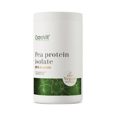 Proteina vegetala | Izolat proteic din mazare, 480g, Ostrovit, Supliment alimentar pentru crestere masa musculara 0