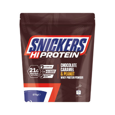 Concentrat proteic din zer | Snickers proteine din zer, pudra, 875 g, Mars Protein, Supliment crestere masa musculara 0