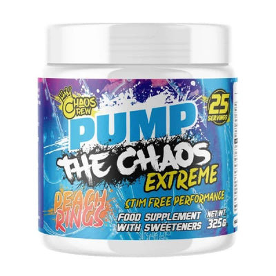 Pre-workout | Pump the Chaos Extreme 325g, pudra, Chaos Crew, Pre-workout fara cofeina 0