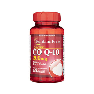 Suplimente Antioxidanti | CO Q10 200mg, 60 capsule moi, Puritan’s Pride, Supliment antioxidanti sportivi 0
