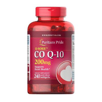 Suplimente Antioxidanti | CO Q10 200mg, 240 capsule moi, Puritan’s Pride, Supliment antioxidanti sportivi 0