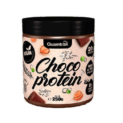 Quamtrax | Crema tartinabila Vegana Choco Vegan Protein 250g 0
