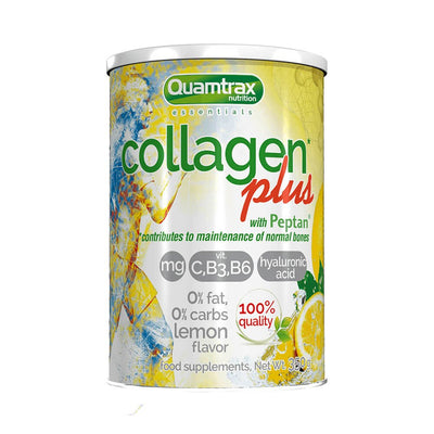Colagen | Colagen plus Peptan 350g, pudra, Quamtrax, Supliment alimentar pe baza de colagen 1