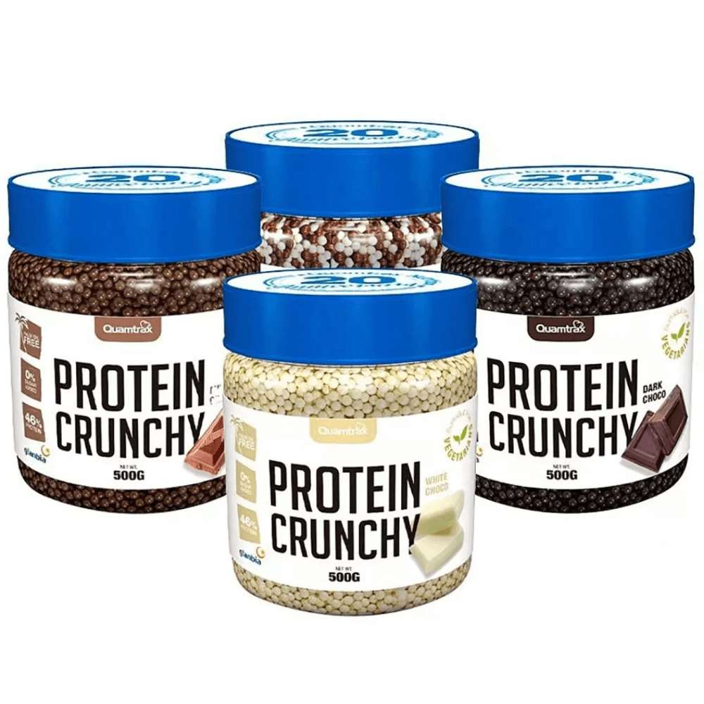 Quamtrax | Bilute proteice Protein Crunchy 500g, Quamtrax Nutrition 0