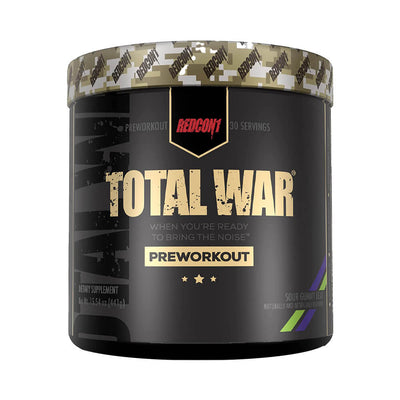 Suplimente antrenament | Total War, pudra, 390g, Redcon1, Supliment alimentar pre-workout cu cofeina 0