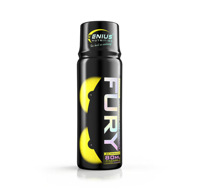 Pre-workout | FURY EXTREME SHOT 80ml, Genius Nutrition, Supliment alimentar pre-workout 0